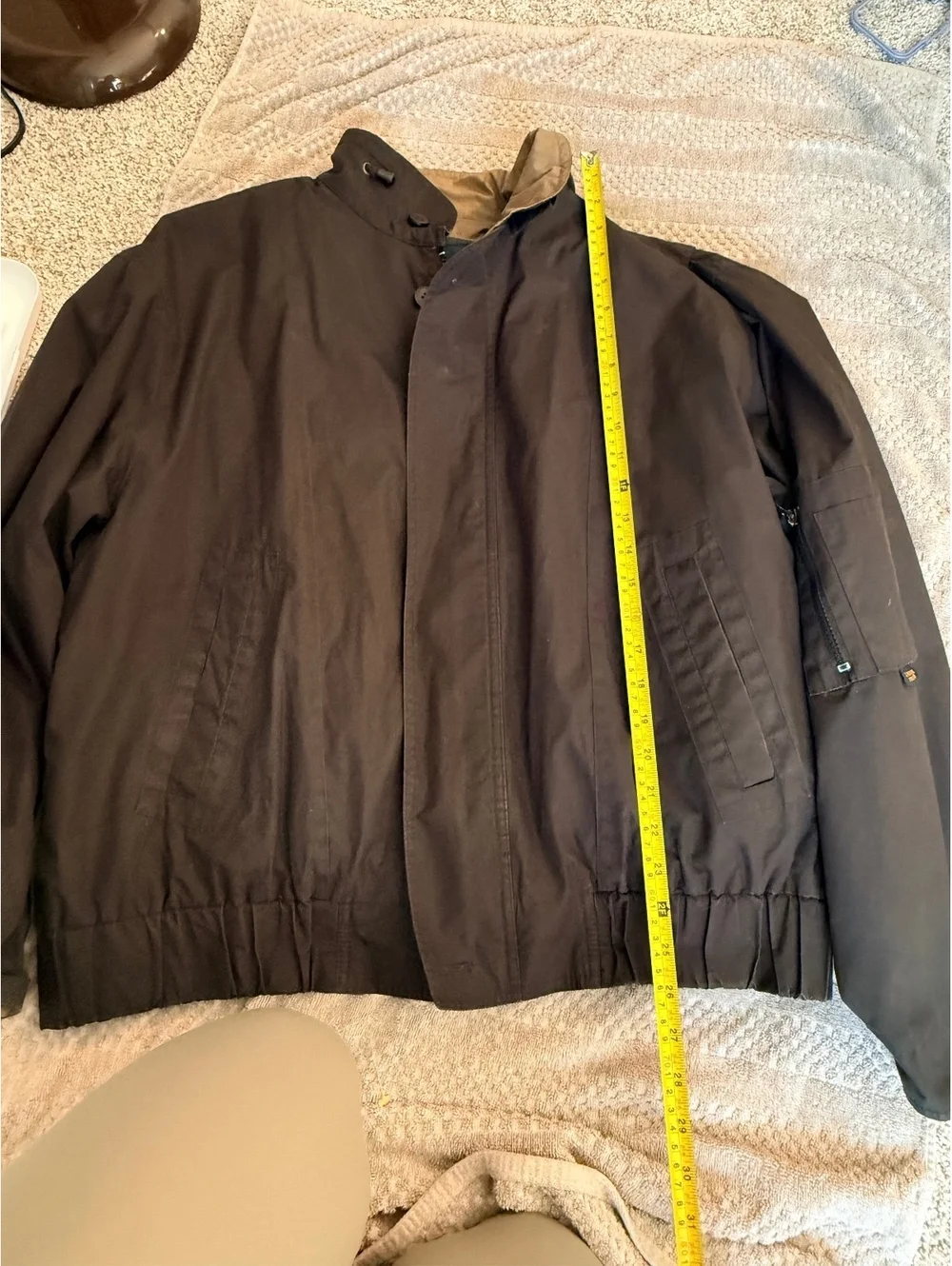 London Fog Men's Brown Jacket Size Large Regular